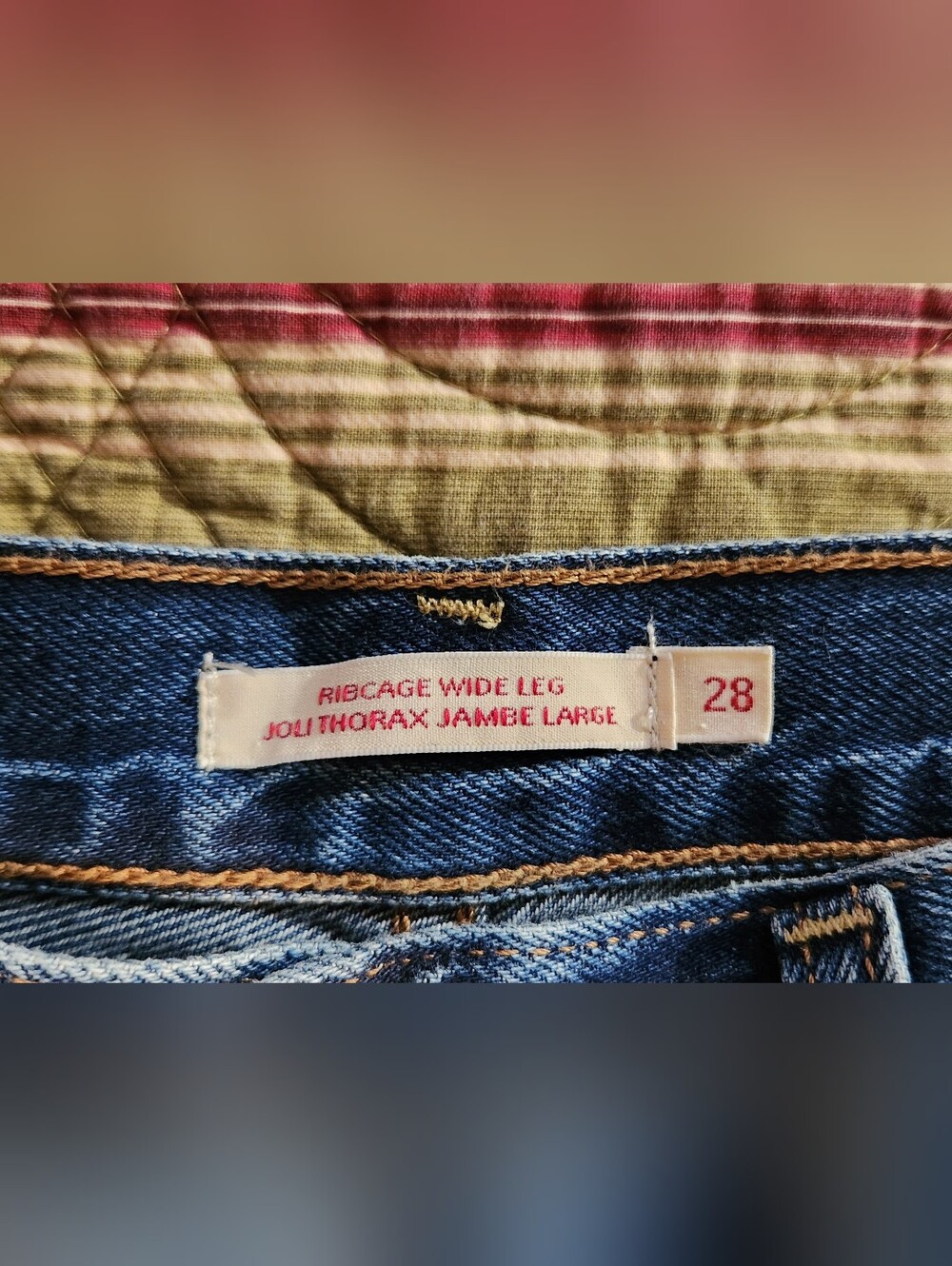 LEVI'S Ribcage Wide Leg Jeans - Picture 7 of 8
